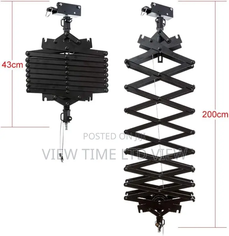Studio Lighting Stand Pantograph Support Ceiling Rail System