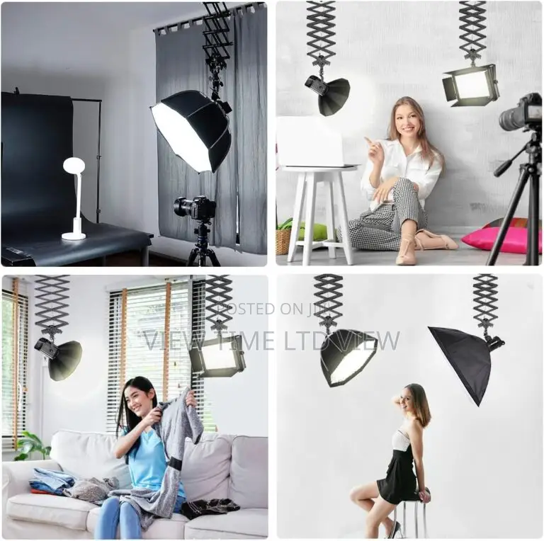 Studio Lighting Stand Pantograph Support Ceiling Rail System