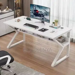 Office Desk ; Simple Modern Office Home Computer Desk