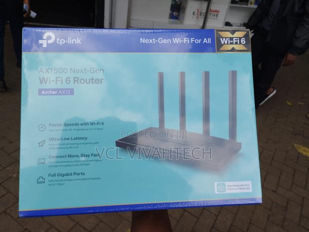 Tp-Link Archer Ax12 | Ax1500 Wi-Fi 6 Router - main view