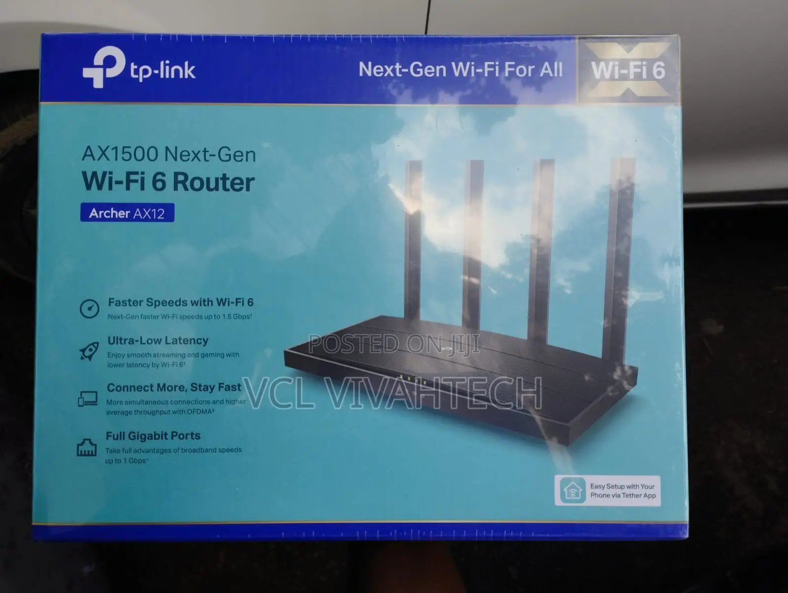 Tp-Link Next-Gen Wi-Fi 6 Ax1500 MBPS Gigabit Dual Band
