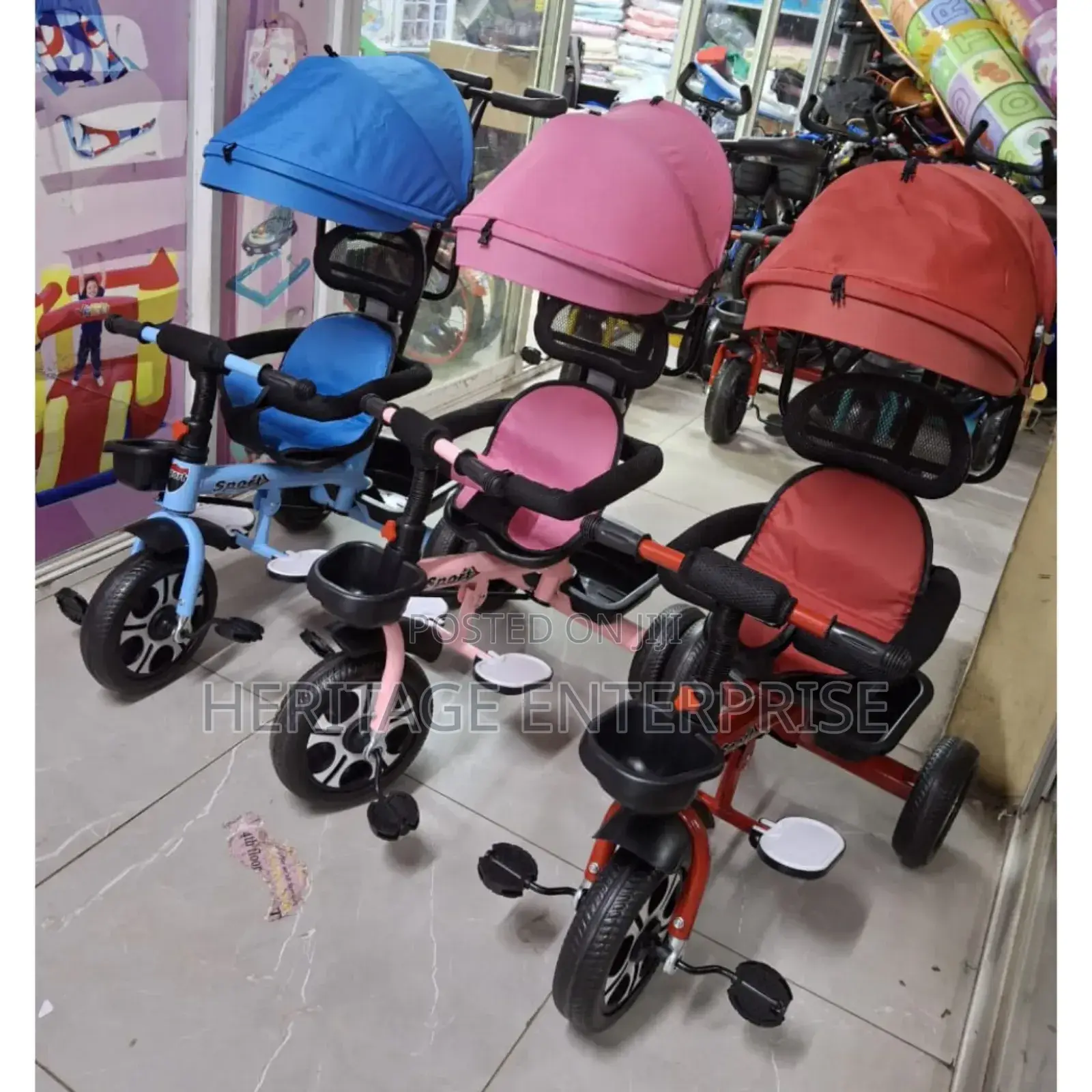 Tricycle With Canopy