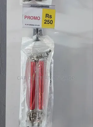 Red Bumper Lip Metallic Holder