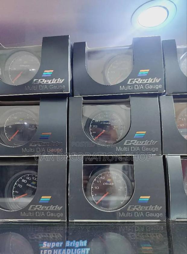 Different Greddy Gauges Oil,Temper,Water,Rpm Gauges