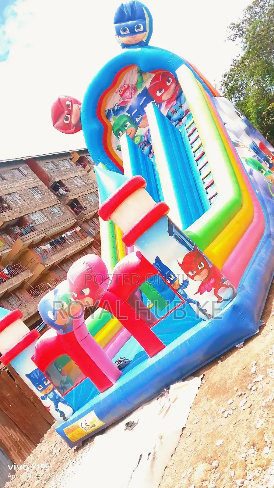 Giant Dry Slide Bouncy Castle