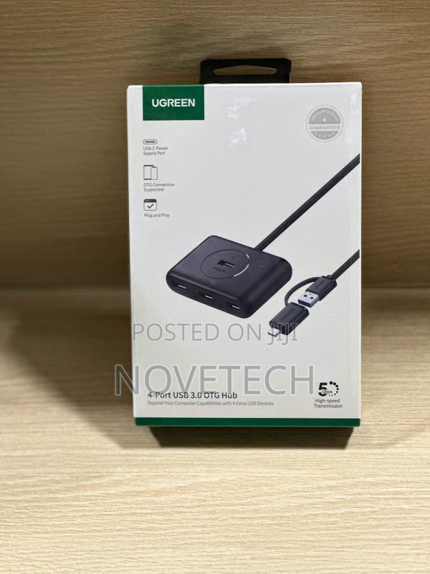 Ugreen Usb-C Usb-a 3.0 to 4-Port Hub 1m Black - Cr113