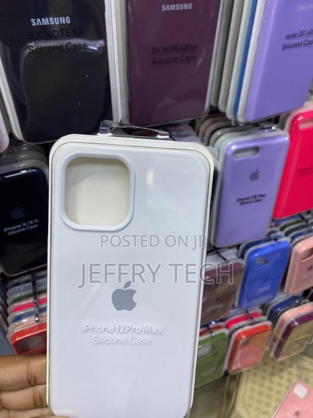 Oakxco Silicone Case for iPhone 12 Pro Max Soft Rubber Gel - main view