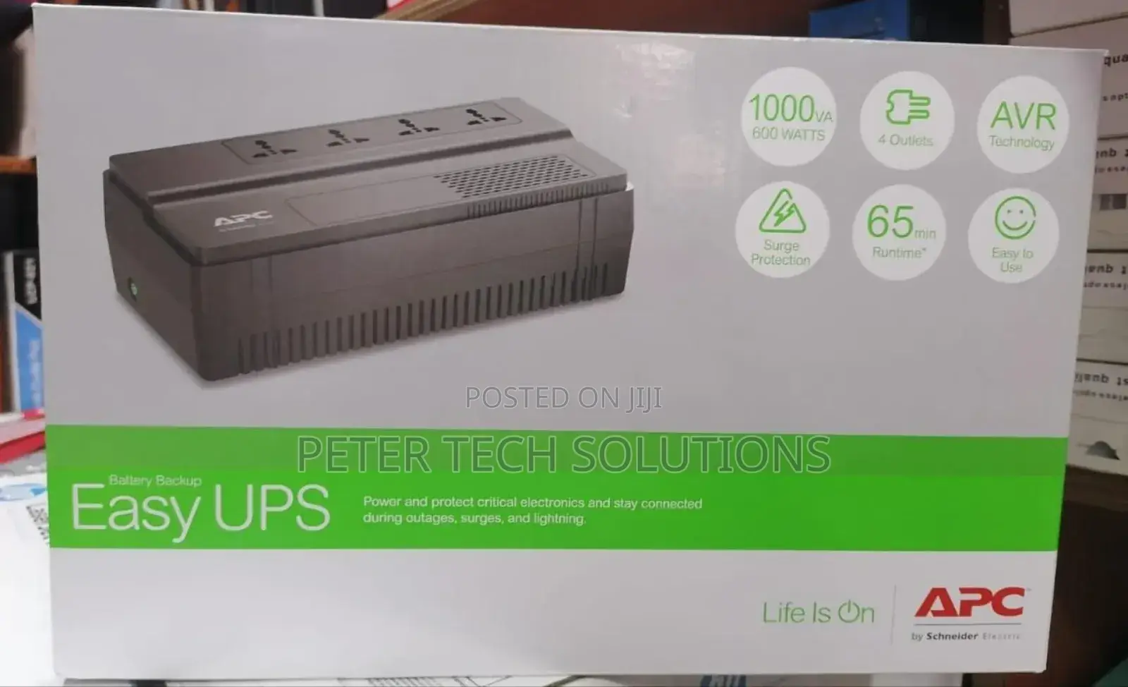 Apc 1000va Easy Ups Avr, 230v 600 Watts