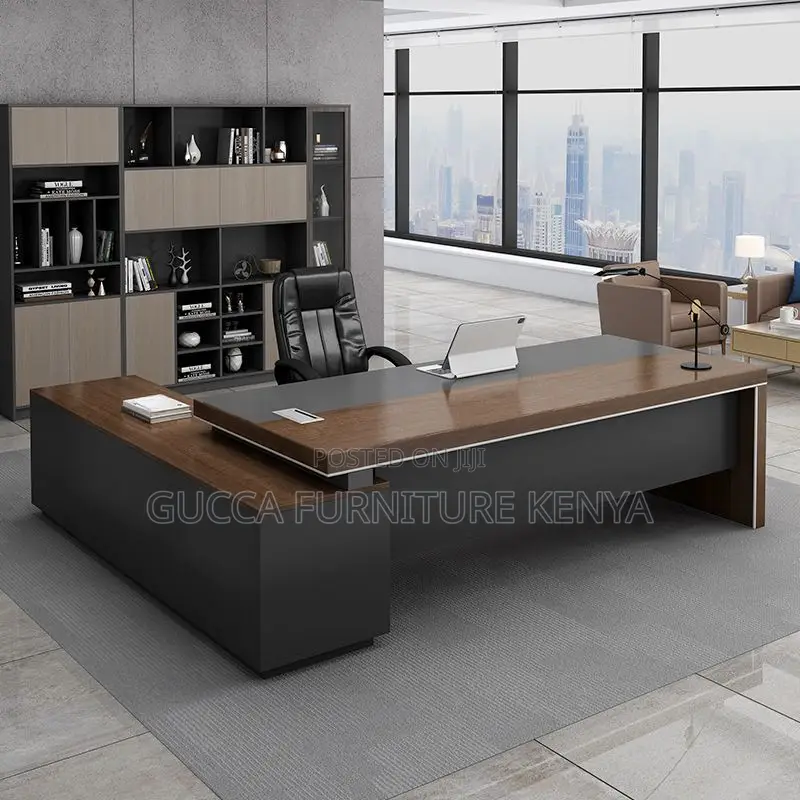Office Desk:1.8 Meters L-Shaped Corner Boardroom Office Desk