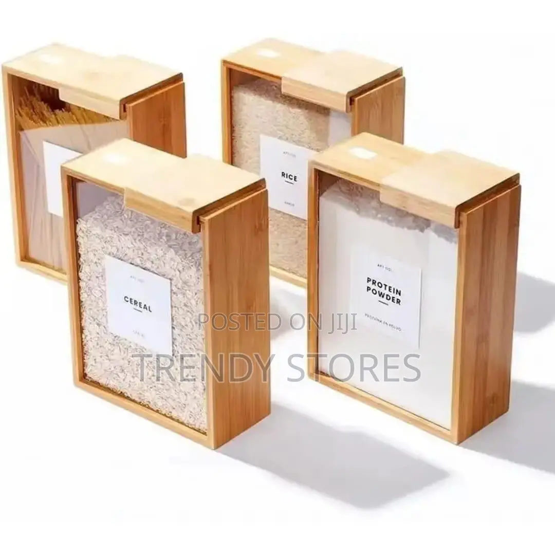 3litres Bamboo Storage Container