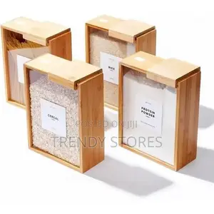 3litres Bamboo Storage Container