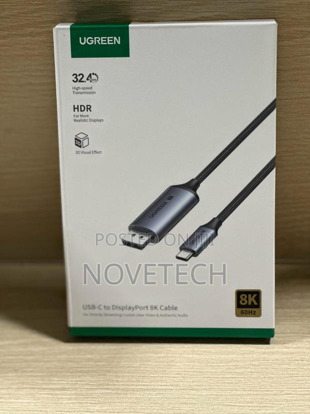 Usb Type C Ugreen Displayport Cable Video and Audio