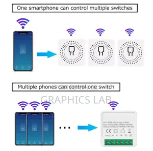 16a Tuya Mini Wifi Smart Switch