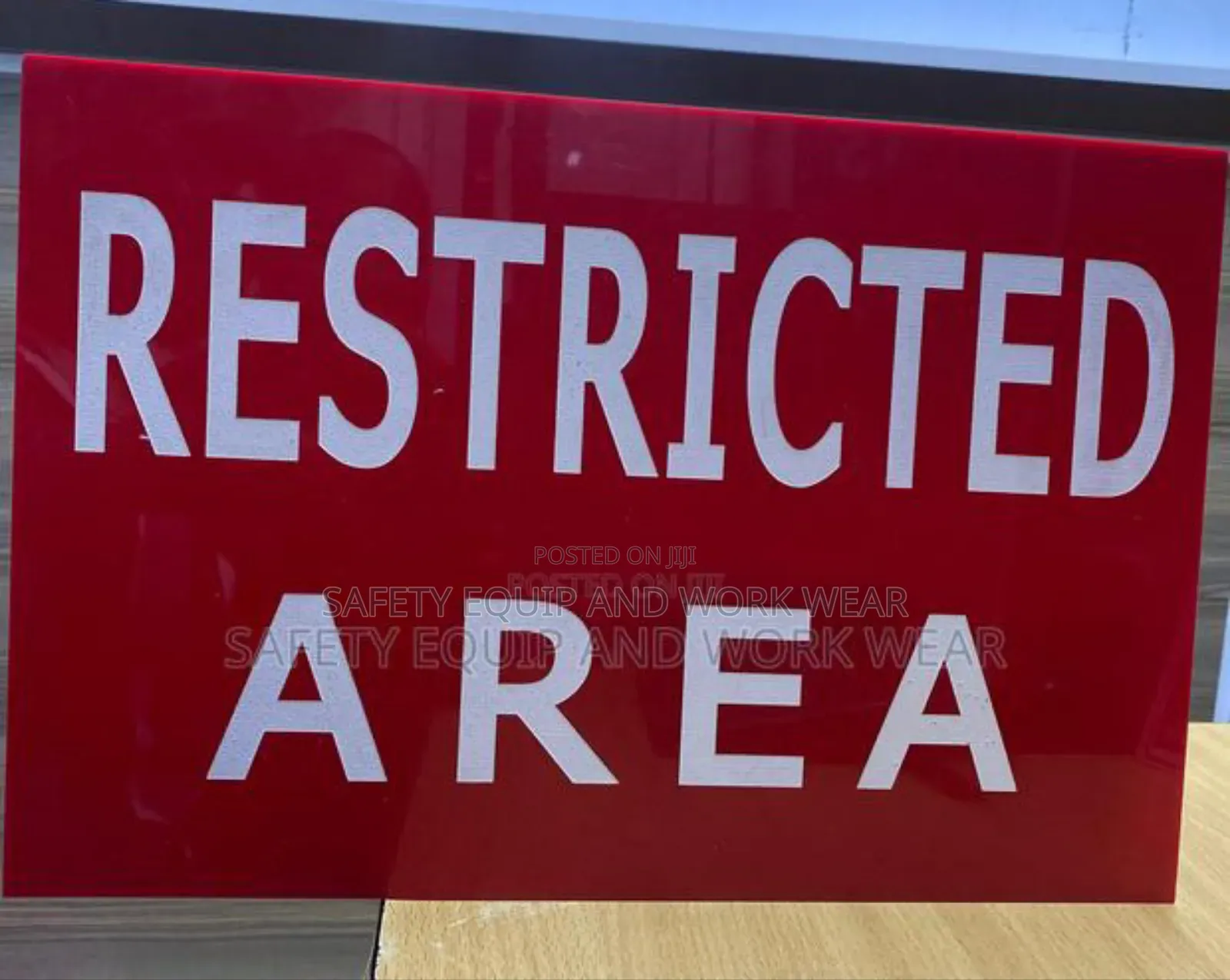 Restricted Area Sign – Do Not Enter