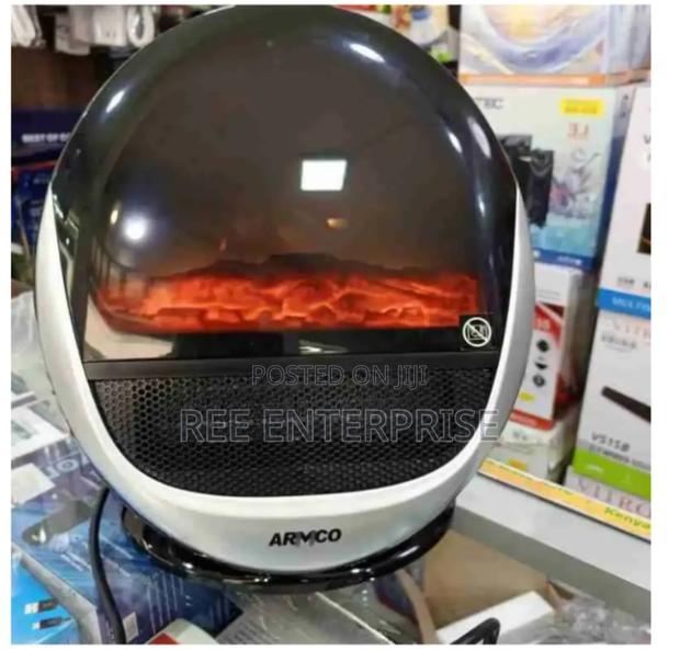 Flame Simulation Armco Fireplace Heater. - main view