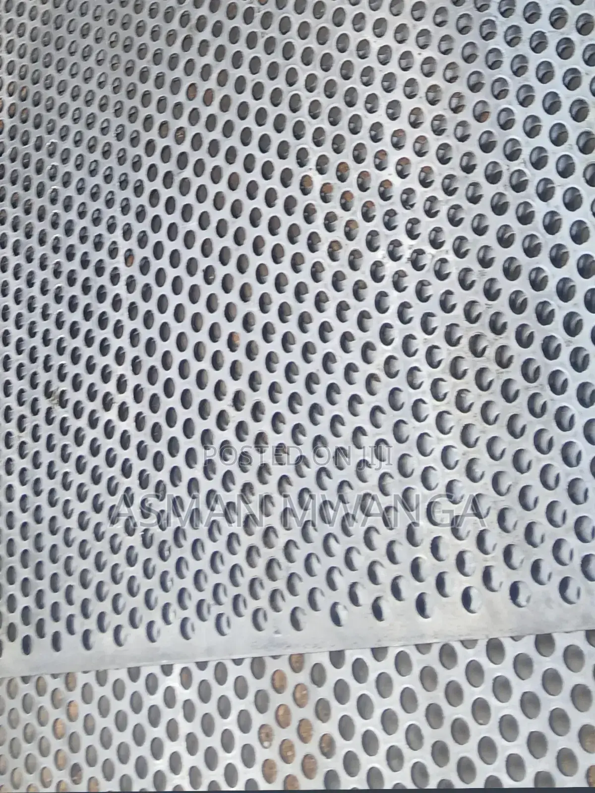 Heavy Gauge Ms Peforated Sheet