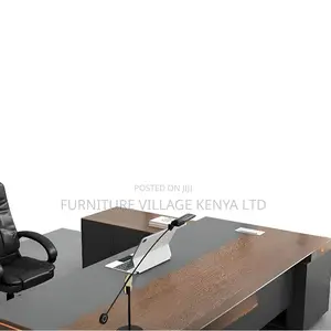 Office Desk:Sleek 1.8m Corner Office Desk With L-Design