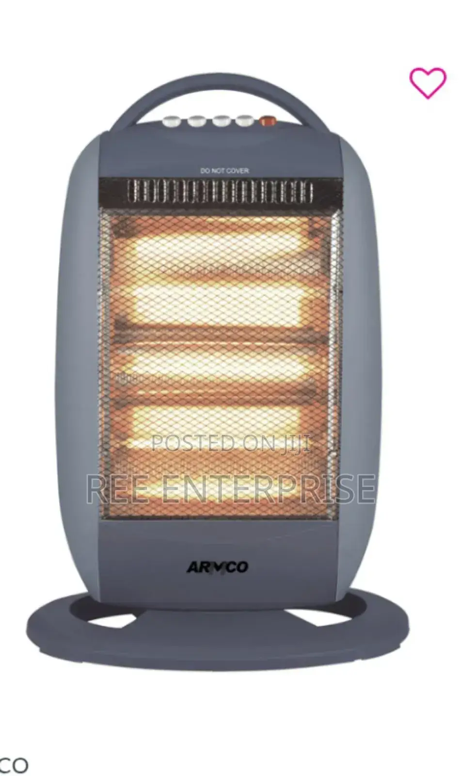 Exquisite Design Tlac Halogen Heater 1200w