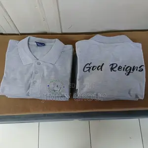 Church Leaders Polo Shirts // Grey
