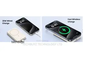 10000mah Ugreen Magnetic Wireless Power Bank Beige - Pb561
