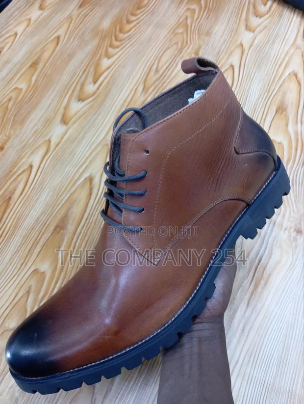 Genuine Leather Clarks Timberland Billionaire Boots Size 44 - thumbnail 8