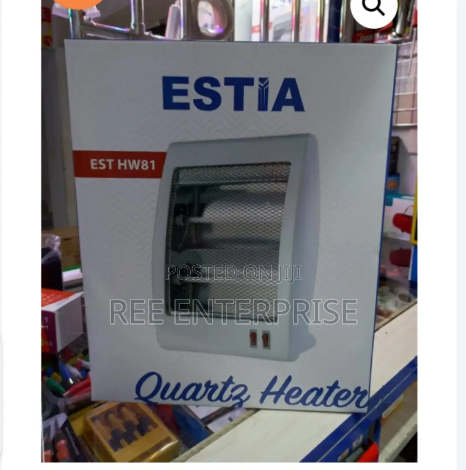 Dual Heat Settings Estia Quartz Hearter