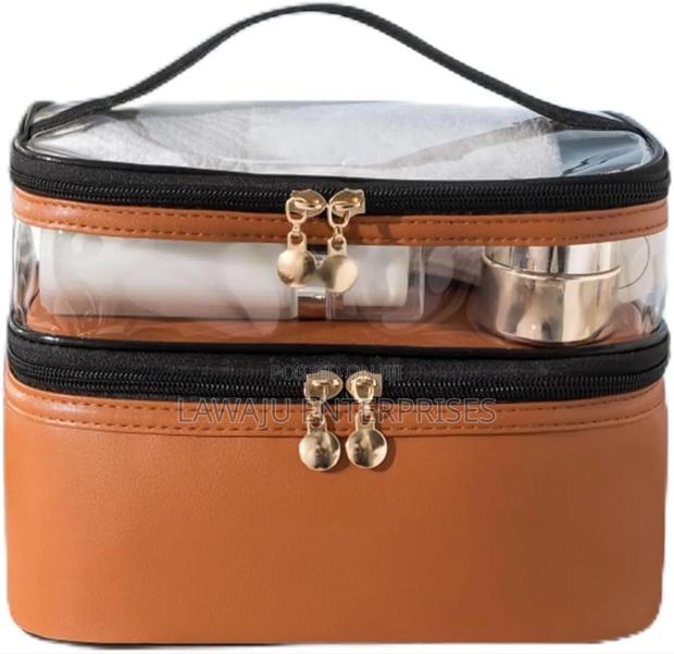 Double Layer Cosmetic Bag - main view