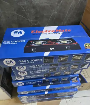 New Model Electromate Glass Double Burner Cooker
