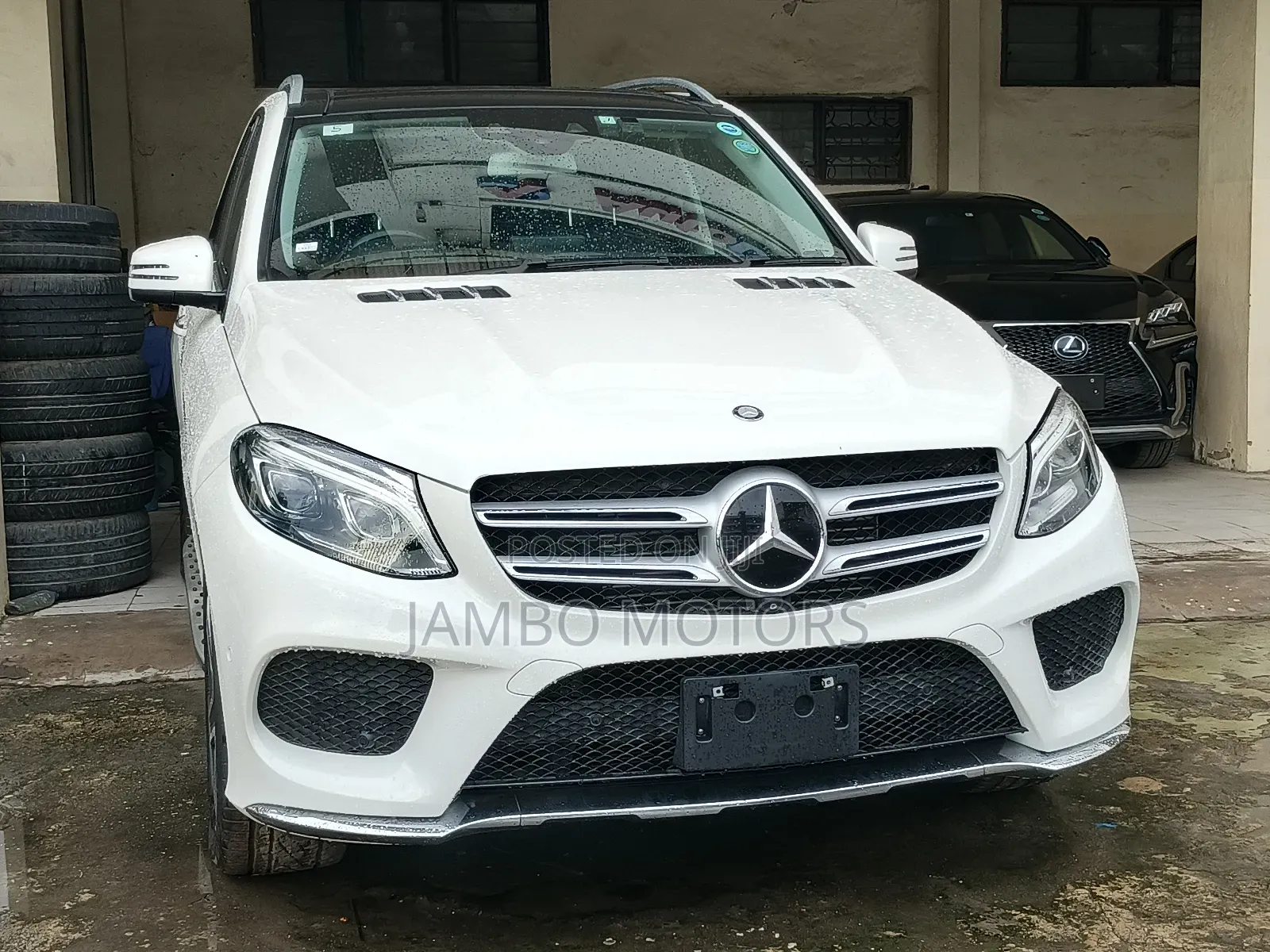 Mercedes-Benz GLE-Class GLE 350d 4MATIC 2018 White
