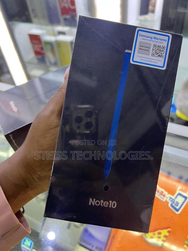 New Samsung Galaxy Note 10 5G 256 GB Blue - main view