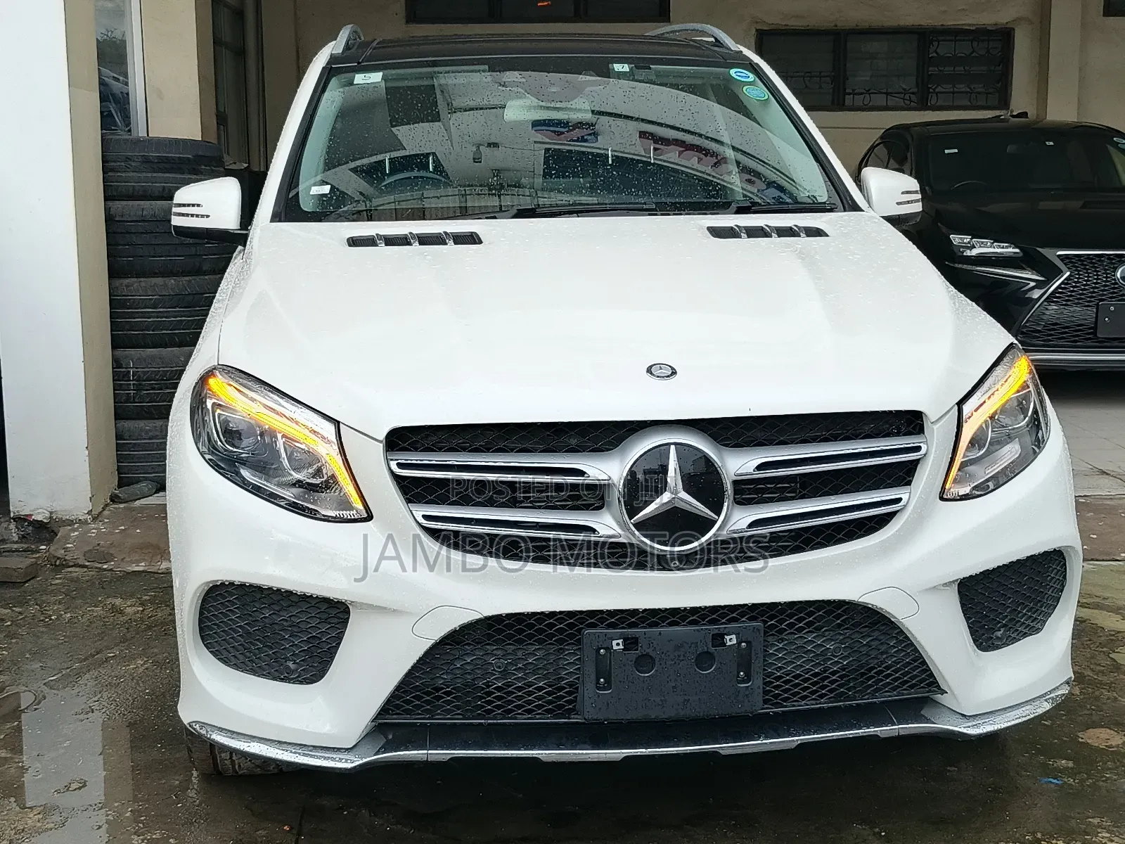 Mercedes-Benz GLE-Class GLE 350d 4MATIC 2018 White