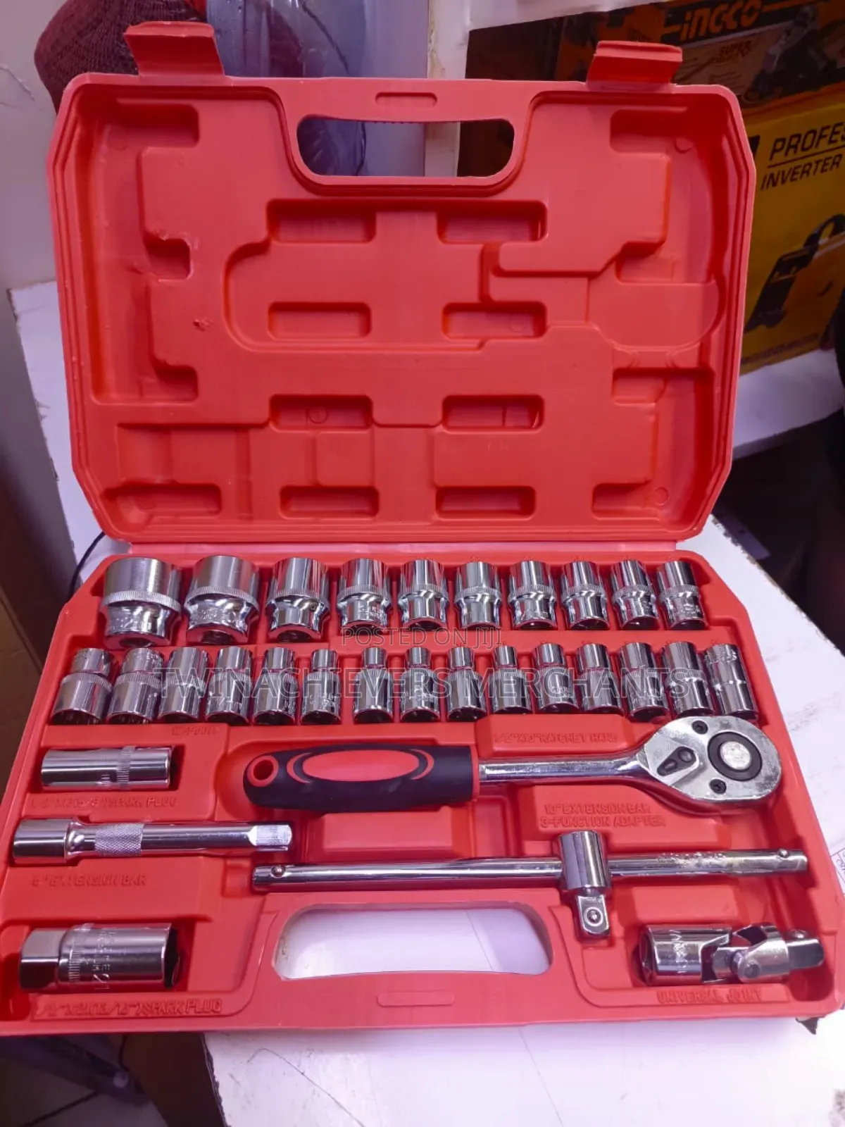 32pcs Socket Spanner Set With Box Spanners 32mm Max