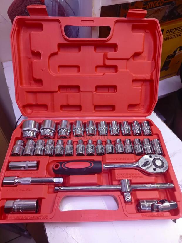 32pcs Socket Spanner Set With Box Spanners 32mm Max - thumbnail 3