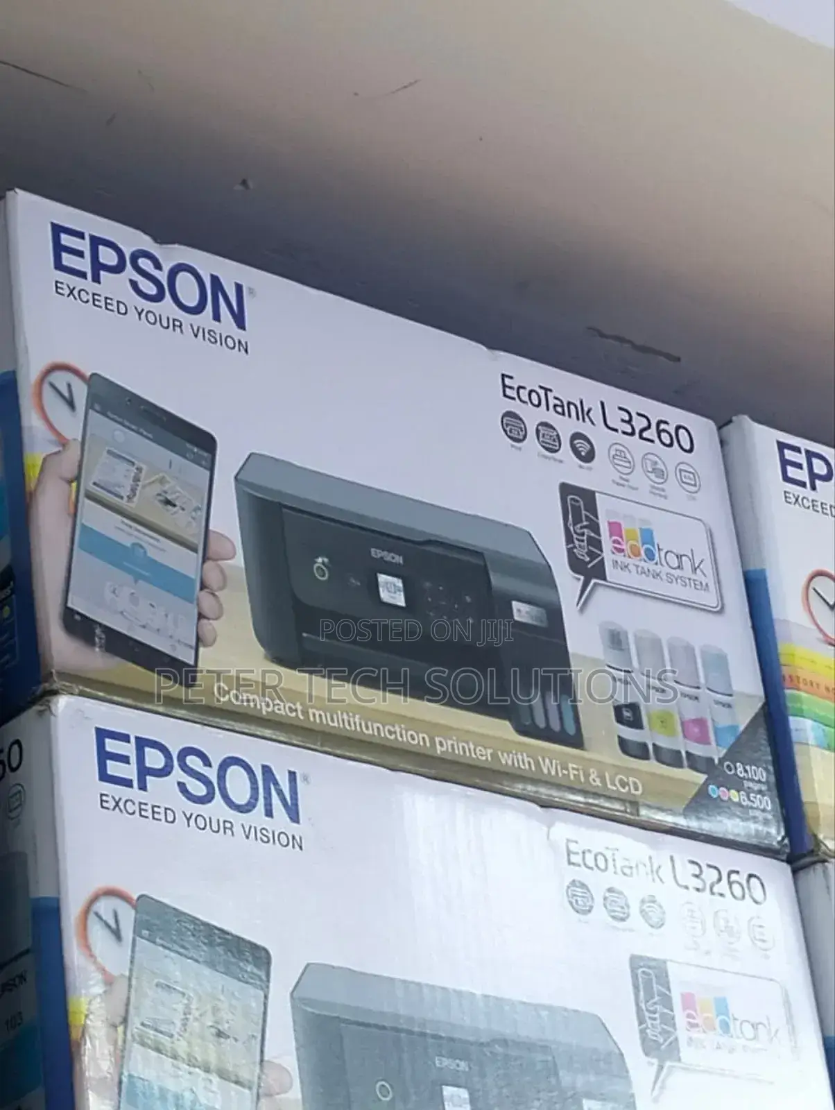 Epson Ecotank L3260 Multi-Function Machine (Copy/Print/Scan)
