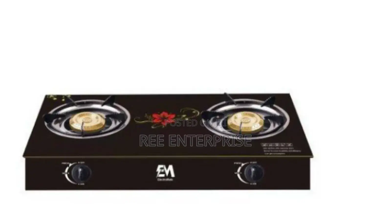 Best Quality Electromate Glass Double Burner Cooker