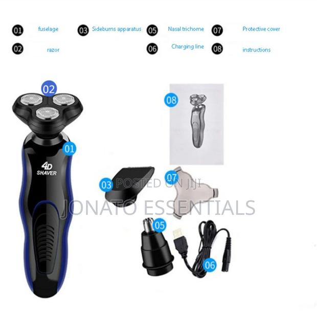 4d Electric Smoother Shaver for Men - thumbnail 3