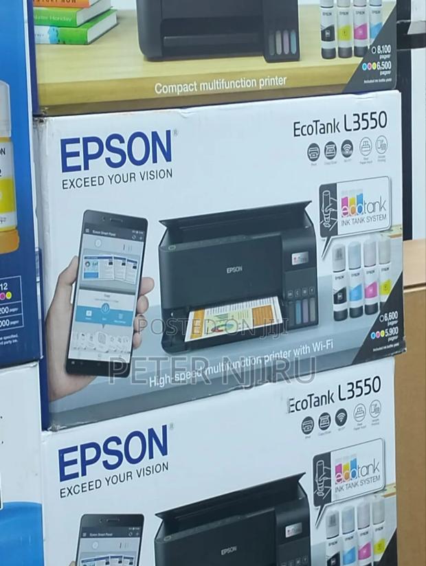 Epson L3550 Printer-Print,Copy,Scan-With Wifi - main view