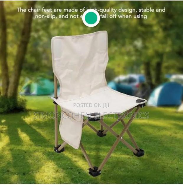 Foldable Metallic Frame Water Proof Canvas Camping Chair - main view