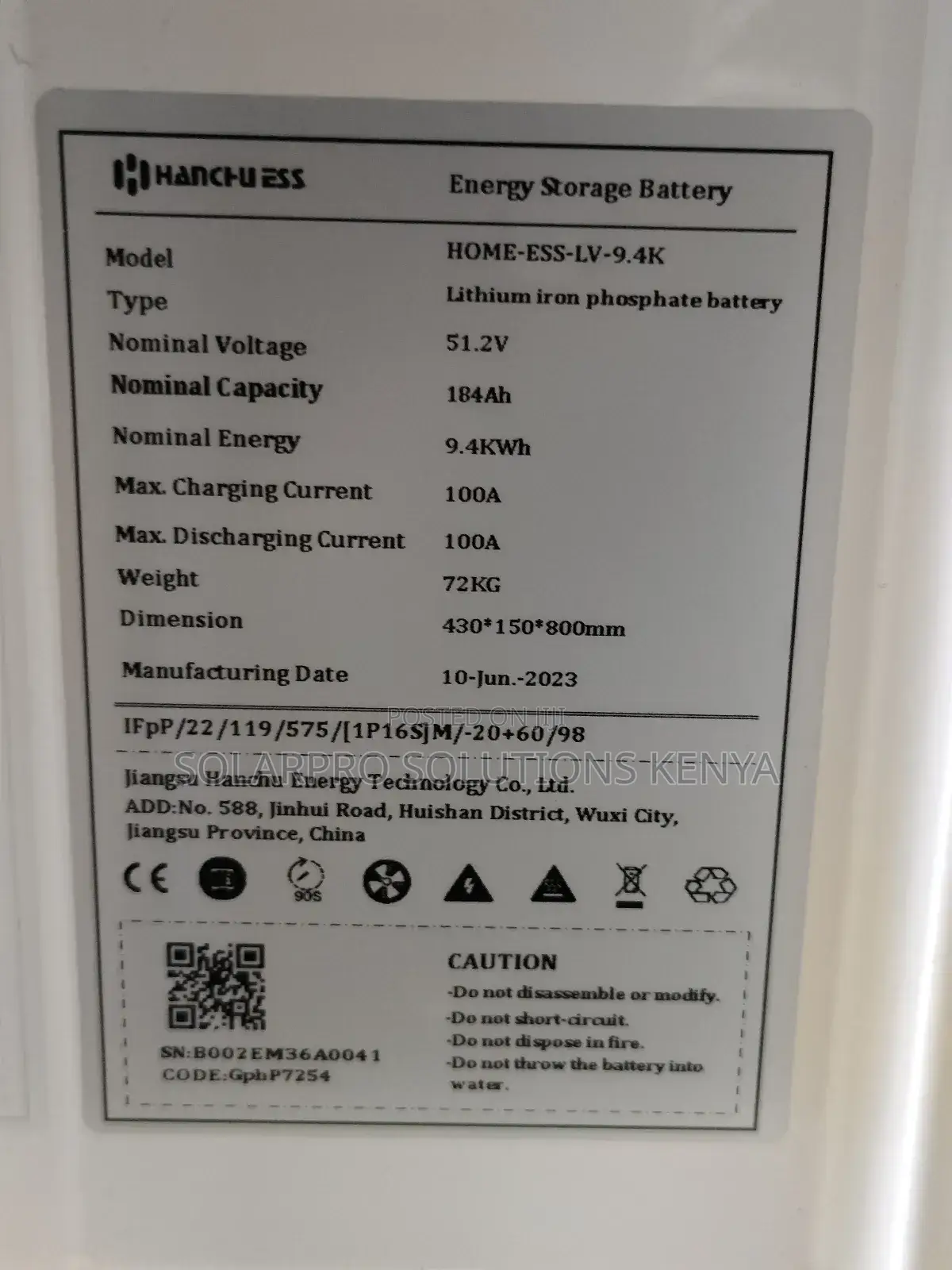 200ah 48v Lithium Battery