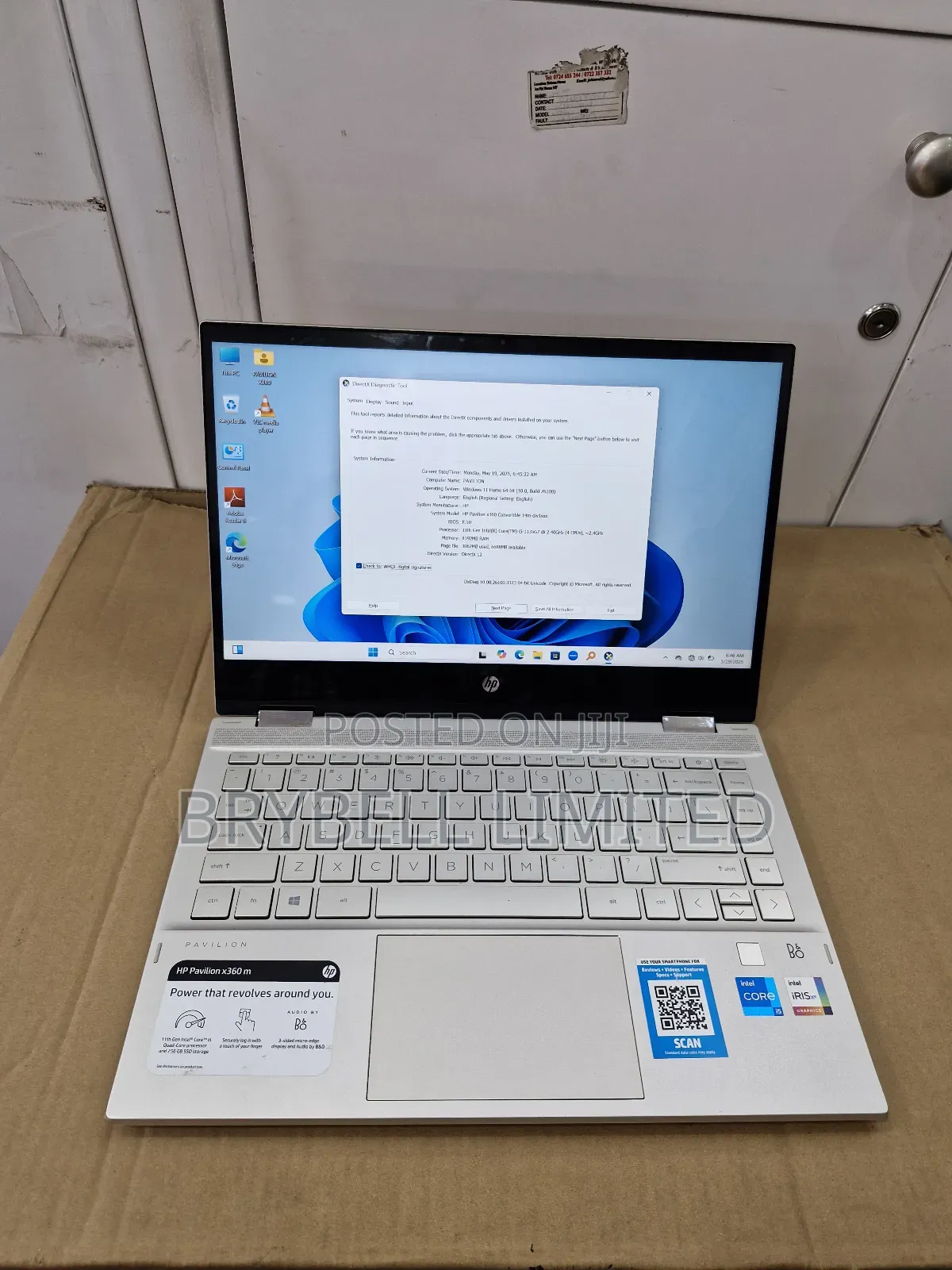 Laptop HP Pavilion X360 14 8GB Intel Core I5 SSD 256GB