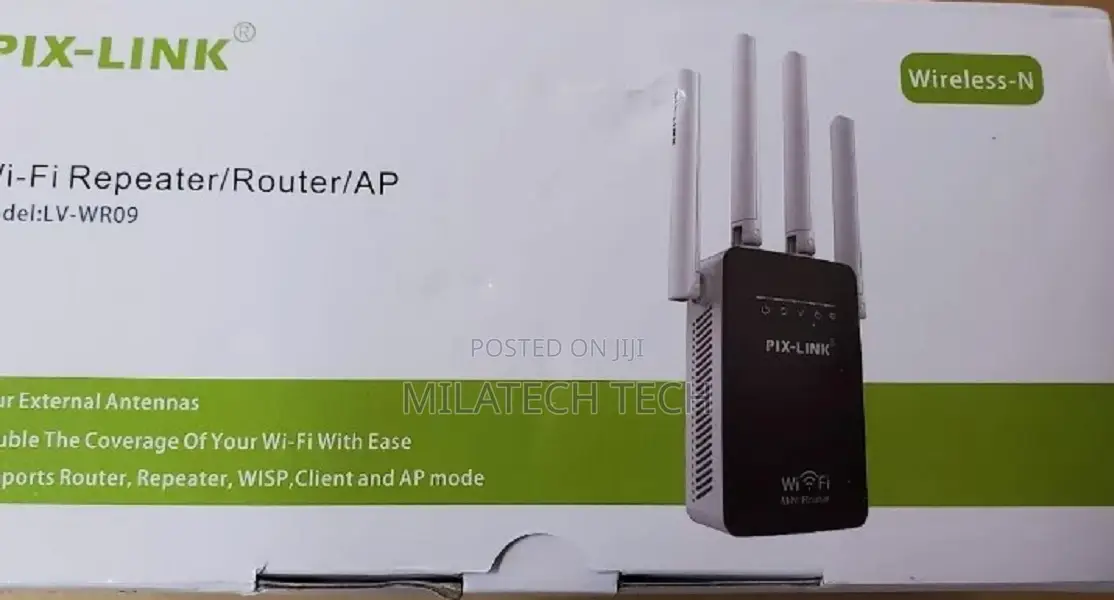 Pix-Link Lv-Wr09 Wireless Wifi Extender