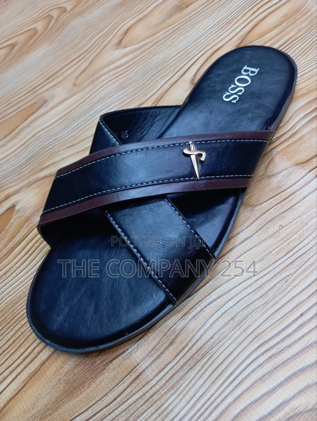 Clarks Hugo Boss Designer Leather Mens Outdoor Sandals