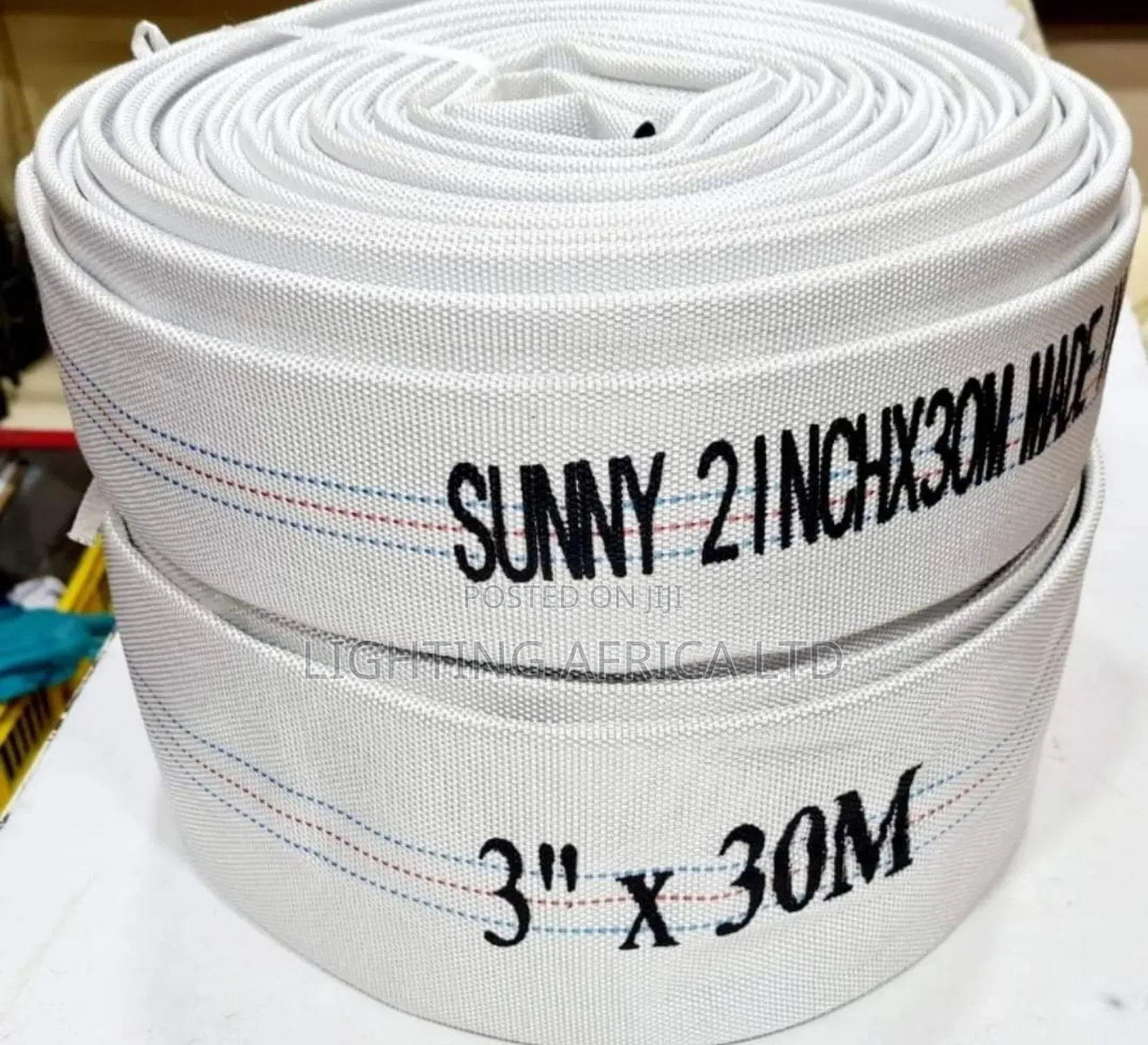 3 Inches 30 Meters Canvas Water Pump Delivery Pipe