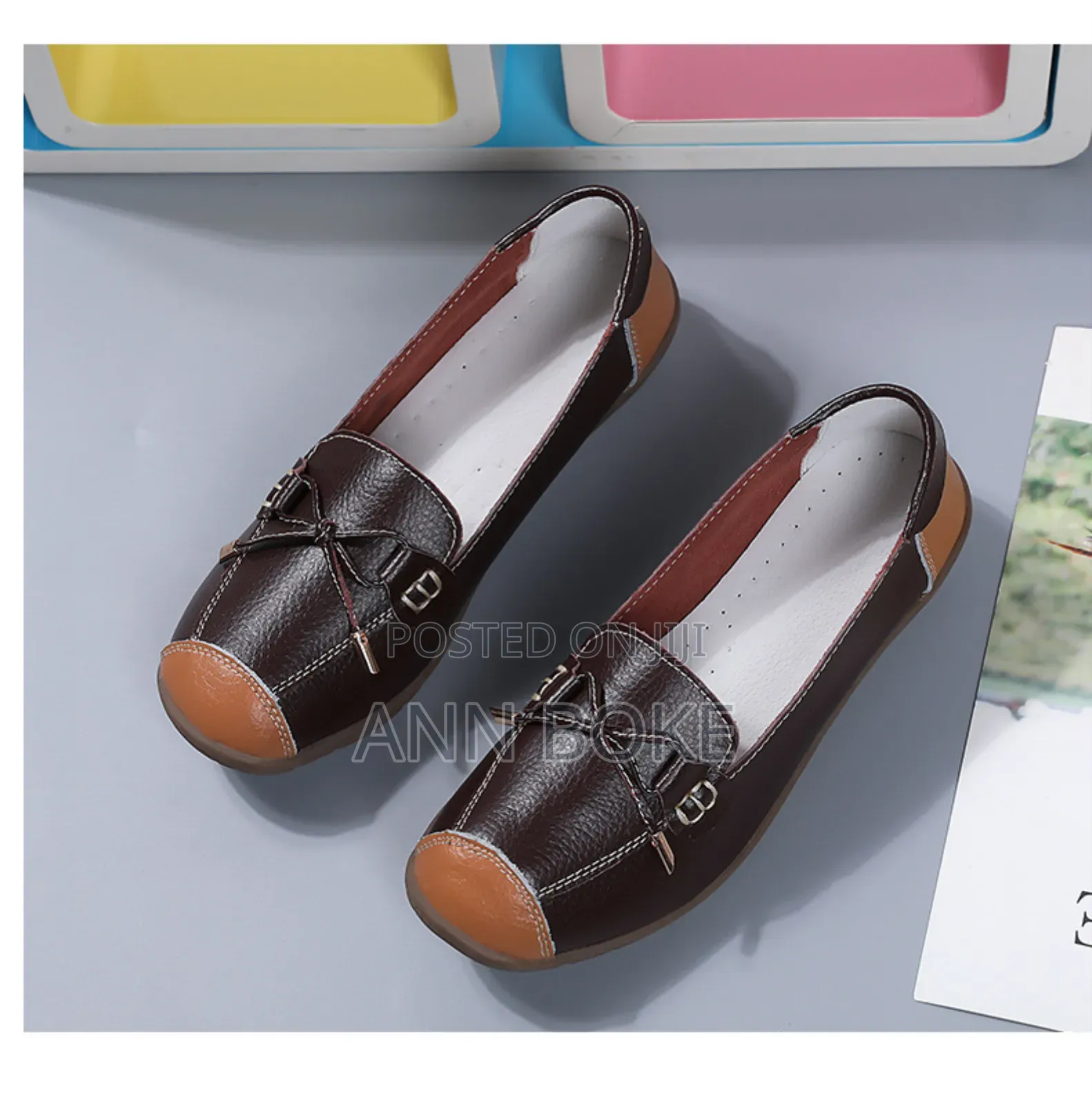 *Ladies Leather Loafers* *Sizes 37,38,3