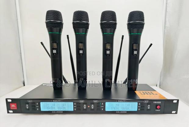 JBL Vm4000 4 in 1 Wireless Microphone - thumbnail 3
