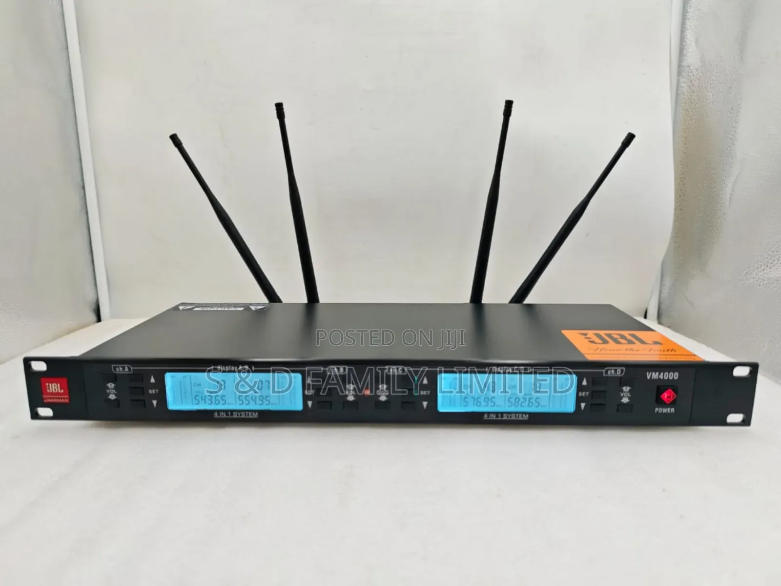 JBL Vm4000 4 in 1 Wireless Microphone