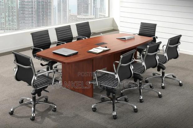 Boat Shaped Conference Table