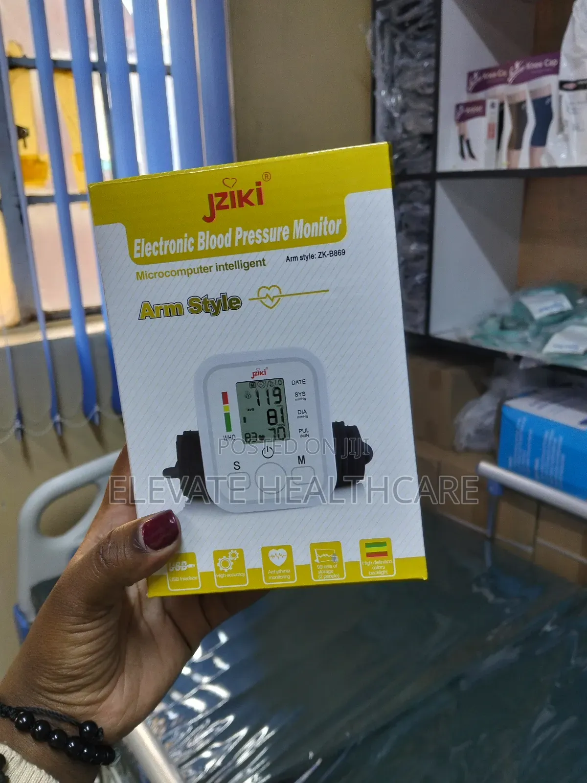 Digital Blood Pressure Machine Monitor