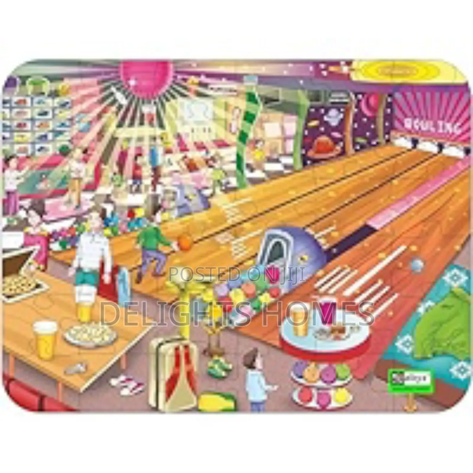 Theme Wooden Puzzle