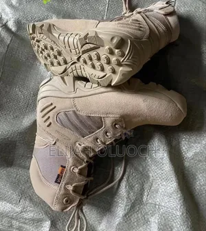 Quality Leather Delta Boots,Low Cut